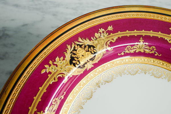 Magenta Double Gold Plate
