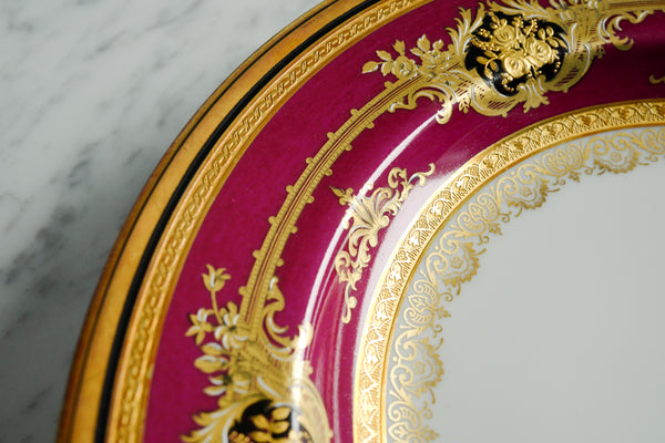 Magenta Double Gold Plate