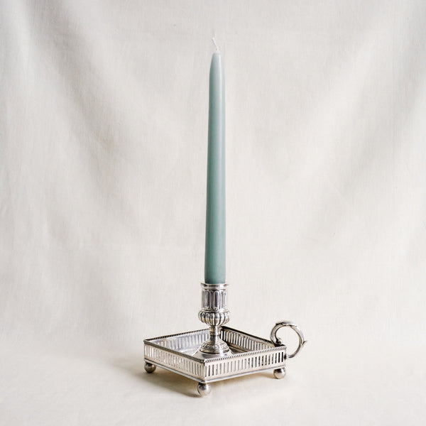 Silver Plated Square Candle Holder