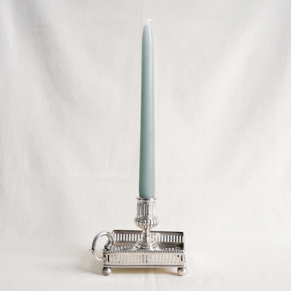 Silver Plated Square Candle Holder
