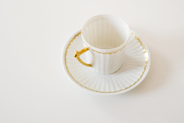 Osier Coffee Cup & Saucer