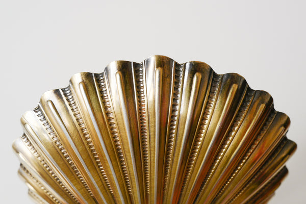 Gold Plated Sterling Silver Shell Server