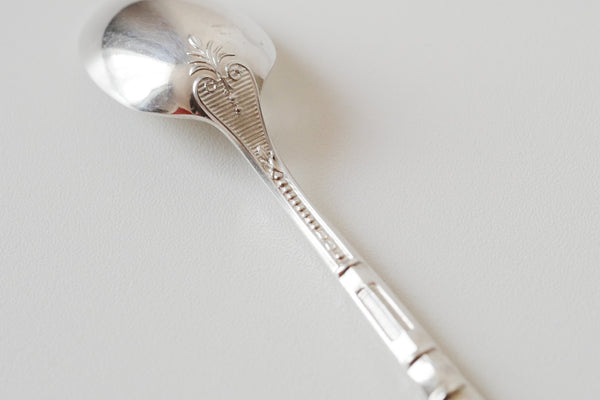 Silver Plated Coffee Spoon & Sugar Tongs Set