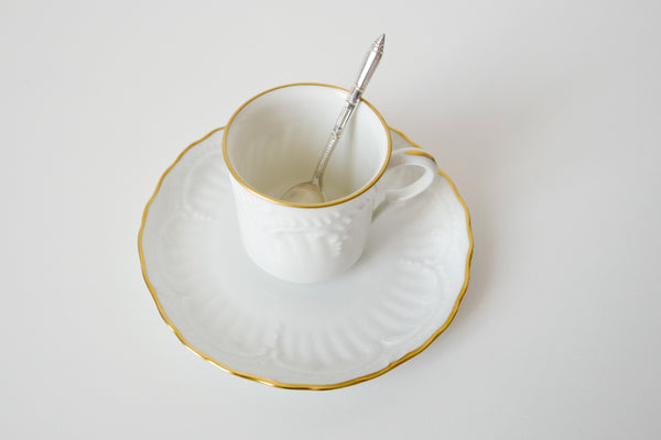 Silver Plated Coffee Spoon & Sugar Tongs Set