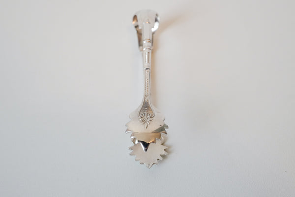 Silver Plated Coffee Spoon & Sugar Tongs Set