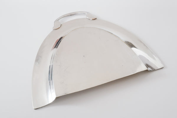 Etoile Silver Plated Crumb Tray & Brush
