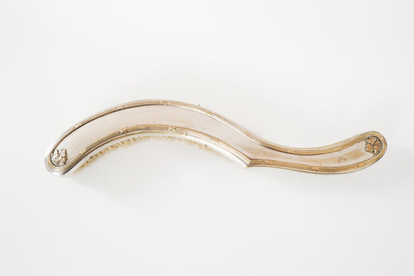 Etoile Silver Plated Crumb Tray & Brush