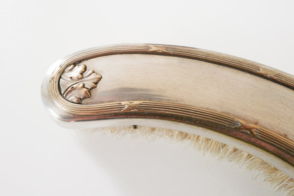 Etoile Silver Plated Crumb Tray & Brush