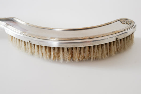Etoile Silver Plated Crumb Tray & Brush