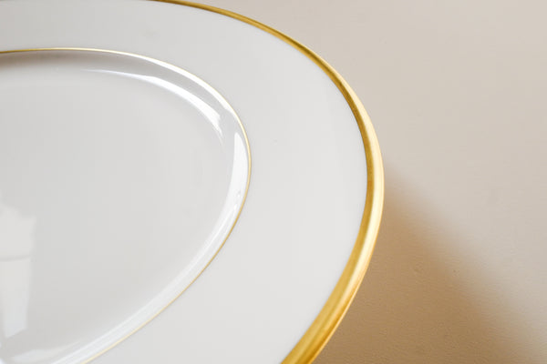 Fontainebleau Gold Rimmed Dessert Plate