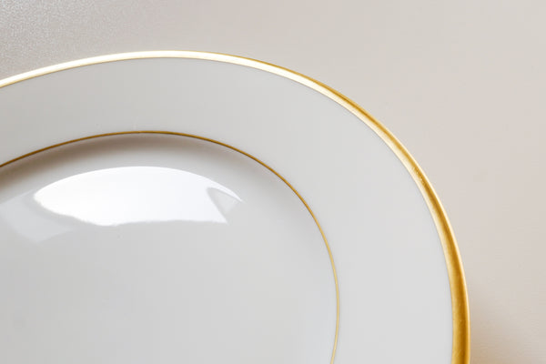 Fontainebleau Gold Rimmed Dessert Plate