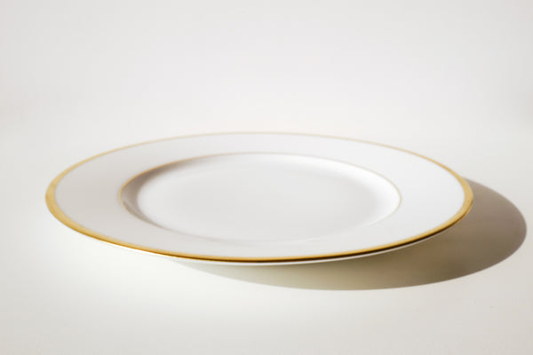 Fontainebleau Gold Rimmed Dessert Plate