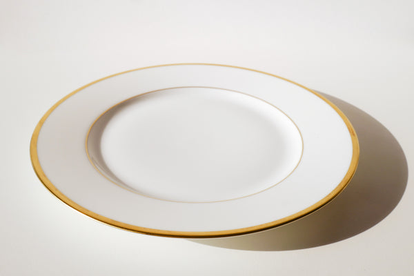 Fontainebleau Gold Rimmed Dessert Plate