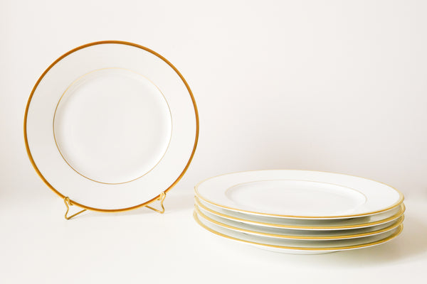 Fontainebleau Gold Rimmed Dessert Plate