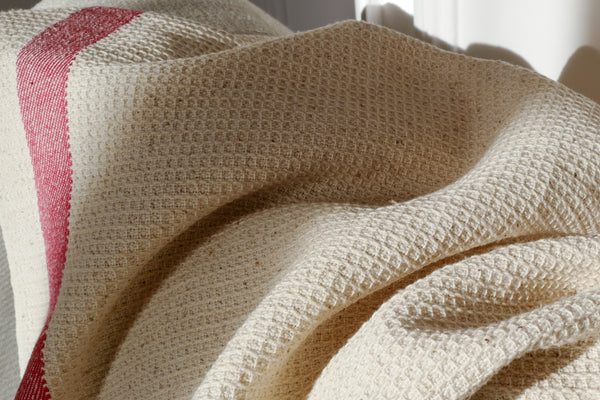 Vintage Waffle Weave Tea Towel