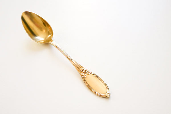 Vermeil Dessert Spoon Set (Set of 12)