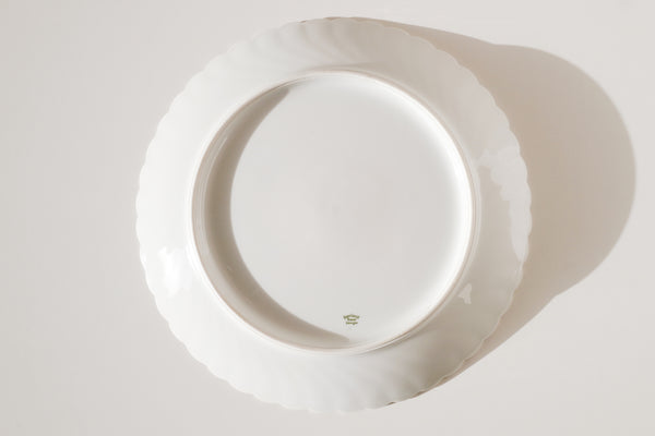 Blue Flowers Serving Plate