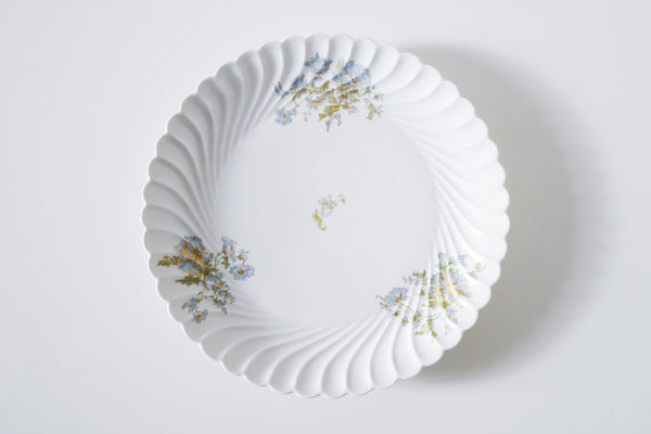 Blue Flowers Serving Plate