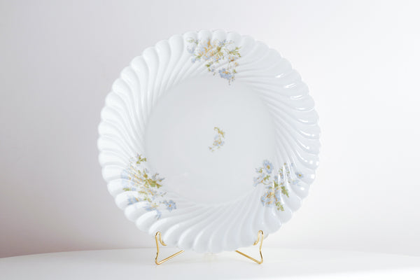 Blue Flowers Serving Bowl