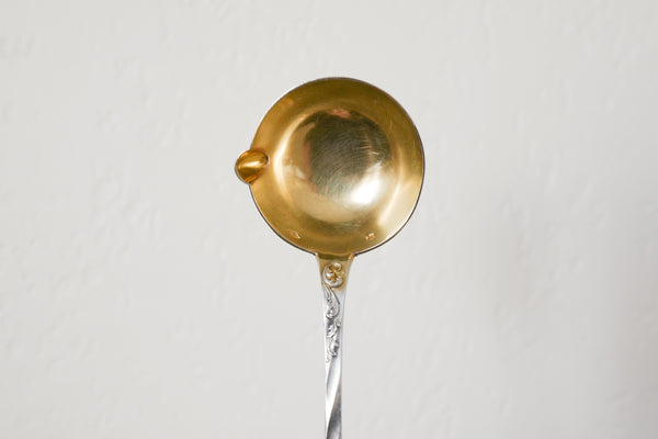 Vermeil Rocaille Cream Ladle
