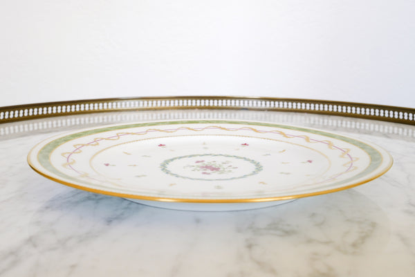 'Vieux Paris' Dinner Plate (Green)