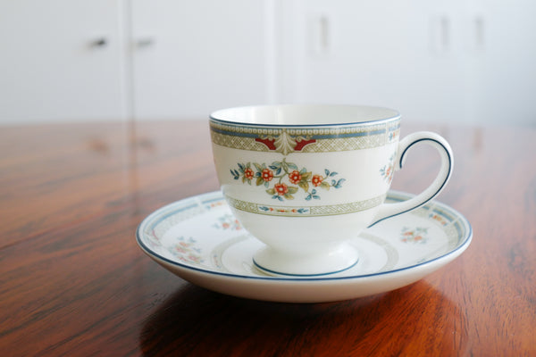 Hampshire Footed Cup & Saucer Set (Set of 2)