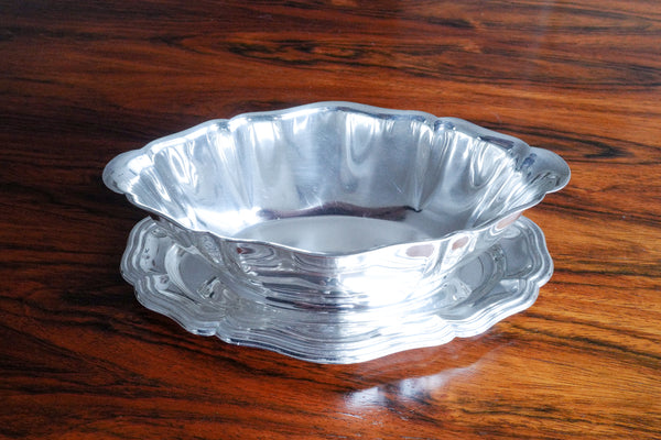 Silver Plated Sauce Boat