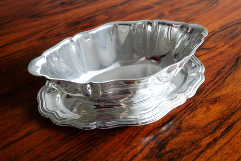 Silver Plated Sauce Boat
