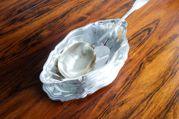 Silver Plated Sauce Boat