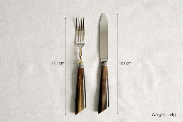 Dessert Cutlery Set (Horn)
