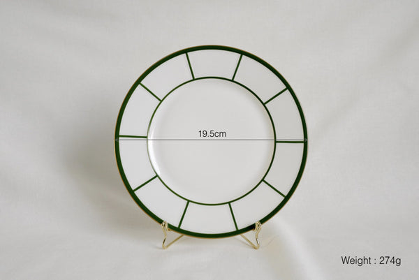Art Déco Design Dessert Plate