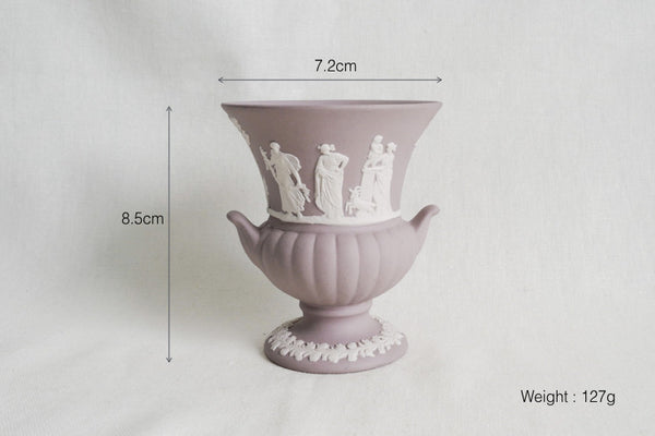 Jasperware Miniature Vase (Lilac)