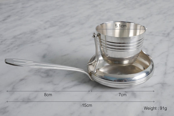 Silver Plated Swing Tea Strainer