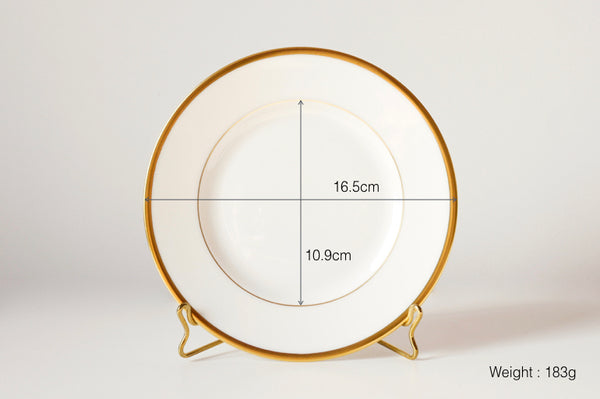 Fontainebleau Gold Rimmed Bread & Butter Plate