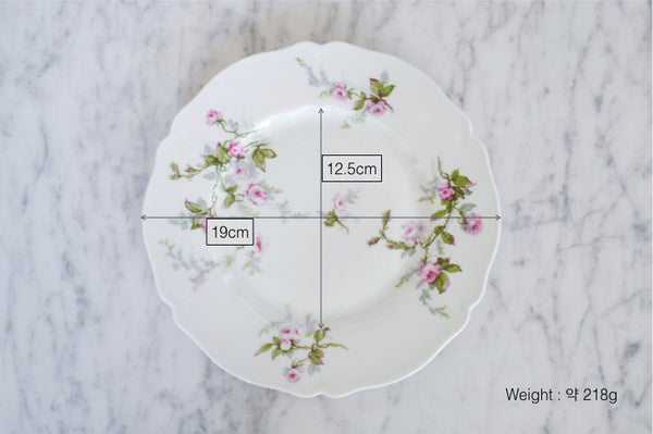 Rose Salad / Dessert Plate